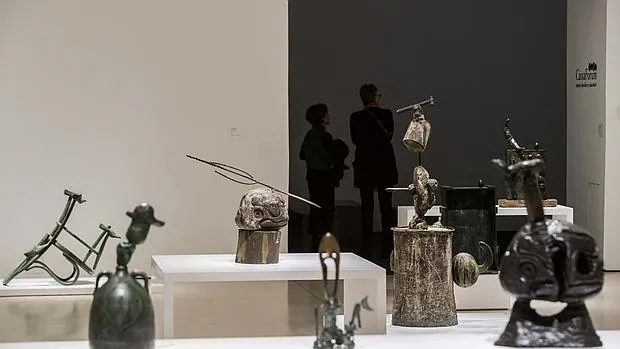 Obras en la muestra «Miró y el objeto»