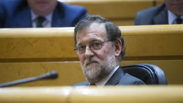 Imagen de Mariano Rajoy en una sesión de control del Gobierno