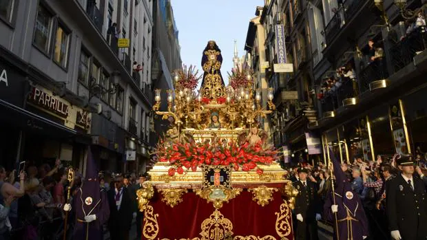 Resultado de imagen de HERMANDAD DE JESÚS DE MEDINACELI DE MADRID
