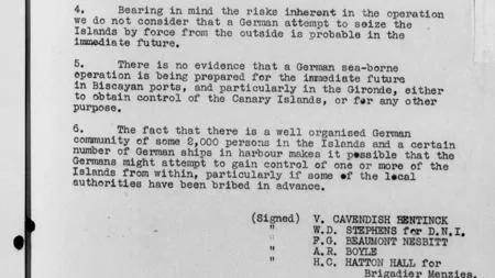 Los Aliados creyeron que Hitler planeaba tomar Canarias con un golpe interno.