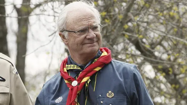El Rey Carlos XVI Gustavo de Suecia preside la Fundación Scout Mundial