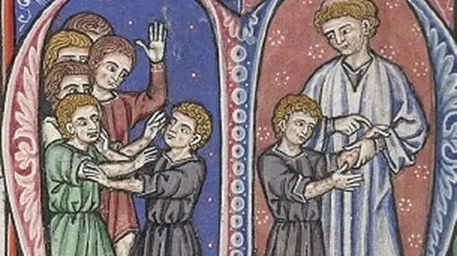 Guillermo de Tiro descubre la lepra en Balduino
