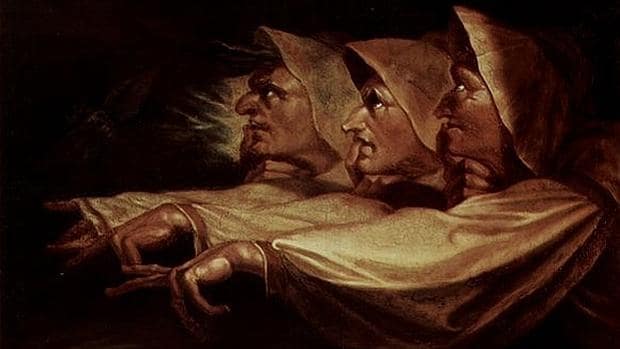 Las tresw brujas, de Johann Heinrich Füssli
