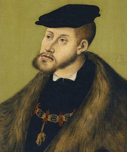 Rertato de Carlos V en su juventud