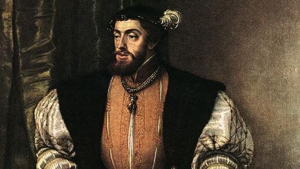 Retrato de Carlos I de España, realizado por Tiziano