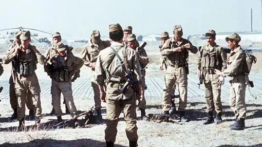 Spetsnaz desplegados en Afganistan en 1988