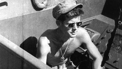JFK, durante su juventud