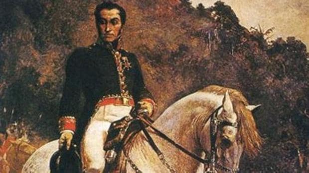 Bolívar a caballo