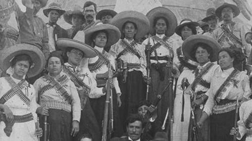 Soldaderas durante la Revolución Mexicana