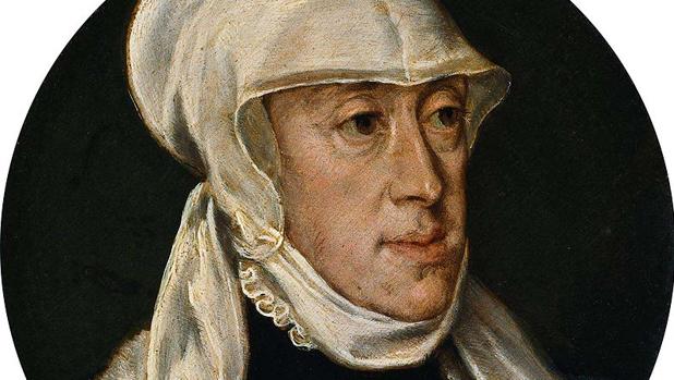 Retrato de María de Habsburgo.