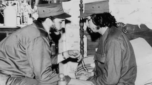 El "Che", junto a Castro en 1959