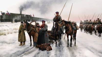La humillación cosaca: la guardia aplastada por Lenin