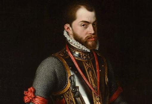 Felipe II por Antonio Moro