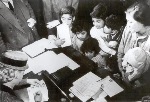 Eva Perón en la Fundación