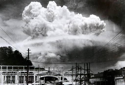 Bomba atómica en Nagasaki