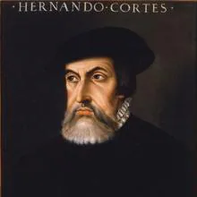 Retrato de Hernán Cortés basado en el enviado por el conquistador a Paulo Giovio