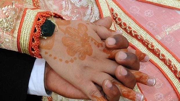Detalle de una boda con una menor en Marruecos