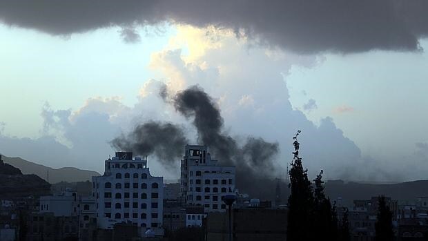 Bombardeos en Saná de la coalición que lidera Arabia Saudí