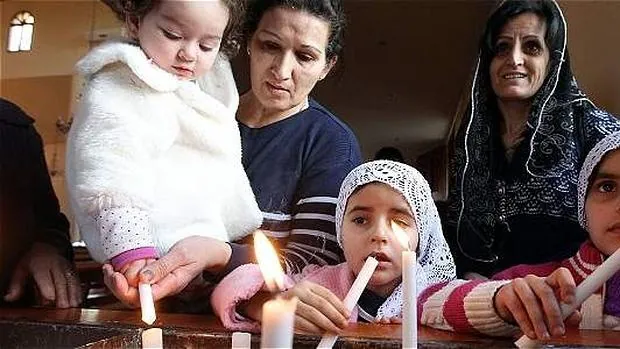 Muchos cristianos han tenido que huir de Siria ante la amenaza de Daesh