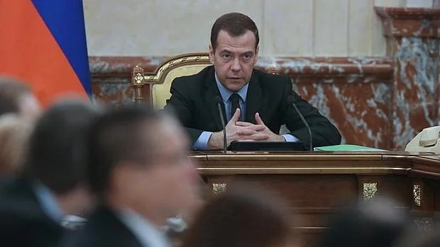 Dimitri Medvedev, primer ministro ruso