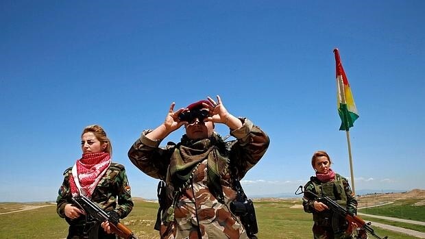 El ejército yazidí, la milicia de mujeres que lucha contra Daesh