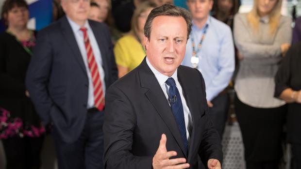 El primer ministro interviene a favor del «Remain» en un acto en Cardiff., Gales