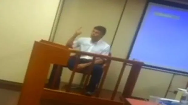 El opositor Leopoldo López en la Corte de Apelaciones el pasado agosto