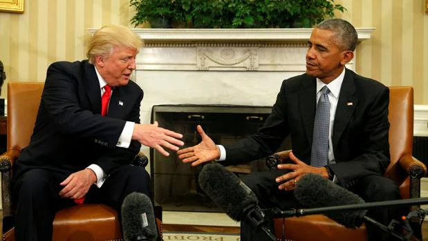 Obama, tras verse con Trump: «Le ayudaré a que tenga éxito»