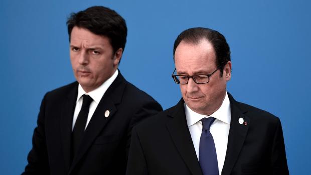 Matteo Renzi y François Hollande, dos ejemplos de izquierda fracasada