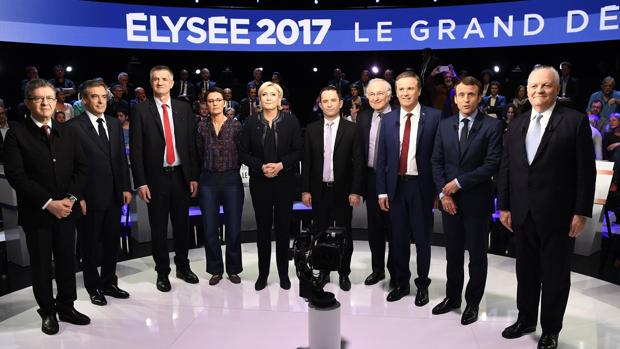 Macron, a Le Pen: «El nacionalismo es la guerra»