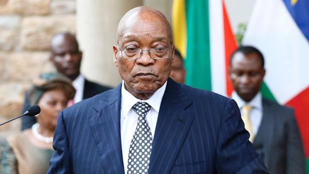 Apagón nacional contra el presidente Zuma