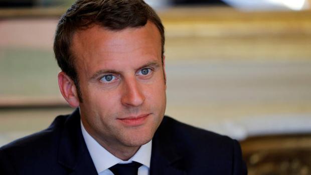 El nuevo presidente de Francia, Emmanuel Macron