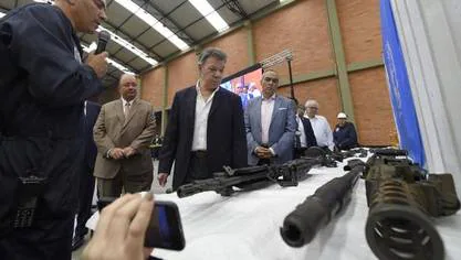 La ONU da por cerrado el desarme de las FARC de forma oficial