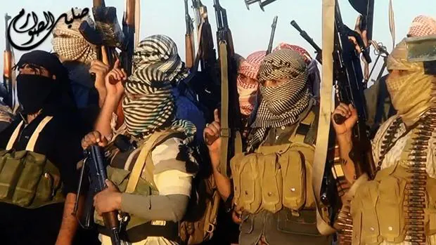 Un grupo de yihadistas de Daesh en Irak