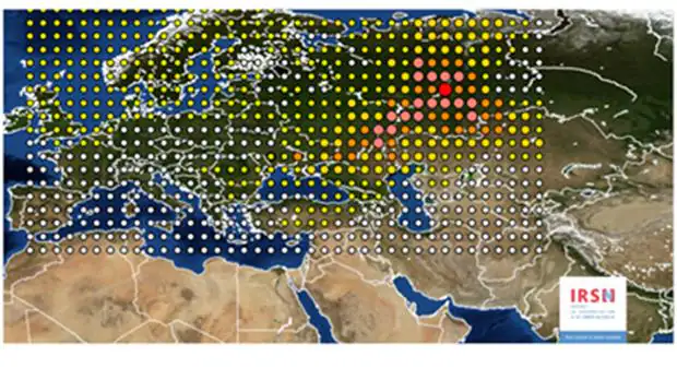 Rusia achaca a la desintegración de un satélite la nube radiactiva de rutenio-106 que cubrió Europa