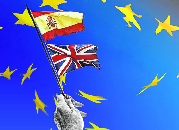 Los británicos en España piden la doble nacionalidad: Bandera-union-europa-kDaG-U102748612733oLD-620x450@abc