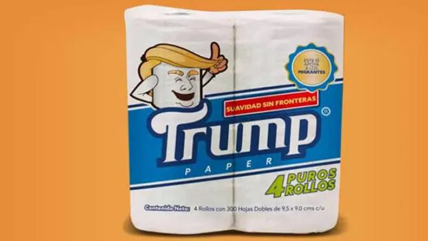 papel higiénico Trump