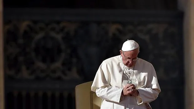 El Papa Francisco, en la audiencia general del miércoles en la Plaza de San Pedro del Vaticano