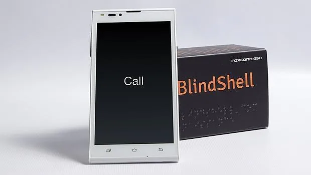 El «smartphone» «BlindShell»
