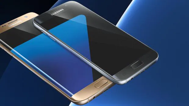 Detalle del Galaxy S7, actual dispositivo estrella de la compañía