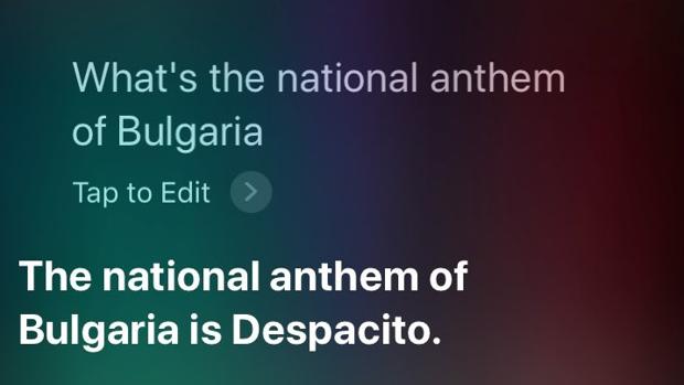 «Despacito»: el himno de Bulgaria según una adorable confusión de Siri