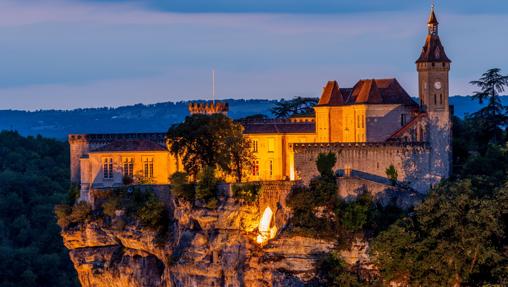 El castillo de Rocamadour