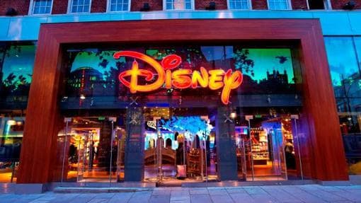 La fachada de Disney Store, en Londres