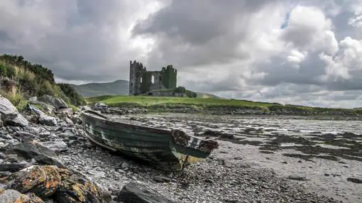 Castillo de Ballycarbery, en Kerry (Irlanda)