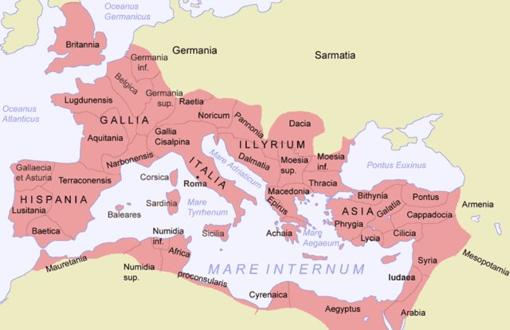 Egeria pudo viajar desde Gallaecia hasta Mesopotamia casi sin problemas gracias a la pax romana. Esto suceda entre los aos 29 a. C. y 180 d.C.