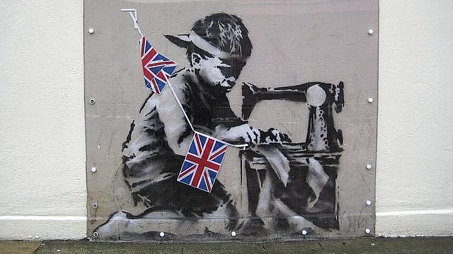 El «niño esclavo» de Banksy puede alcanzar el millón de euros en su subasta en Londres
