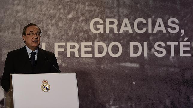 Florentino Pérez: «Alfredo, el madridismo no te olvidará»