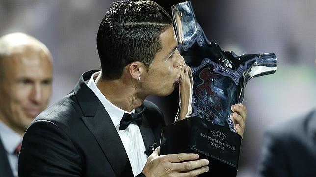 Cristiano Ronaldo elegido mejor jugador de Europa de la pasada temporada