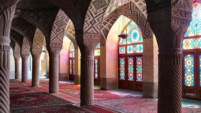 Mezquita de Nasr Ol Molk en Shiraz 