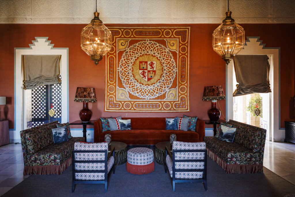 El Salón Bermejo del Parador de Carmona